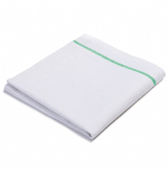 Green Striped Kitchen Towels