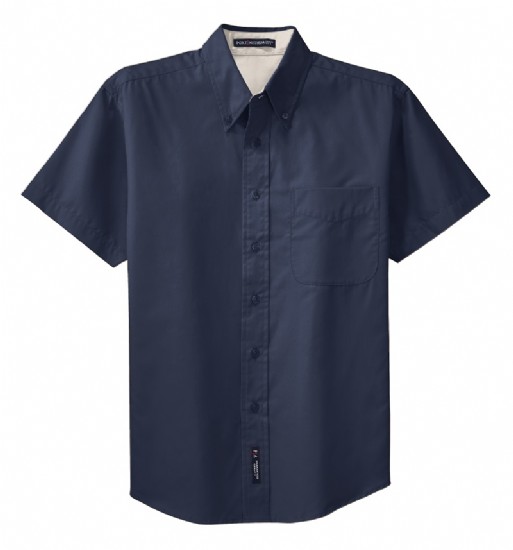 Men's Short Sleeve Easy Care Shirt #4